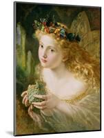 Take the Fair Face of Woman, and Gently Suspending, with Butterflies, Flowers, and Jewels Attending-Sophie Anderson-Mounted Giclee Print