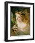 Take the Fair Face of Woman, and Gently Suspending, with Butterflies, Flowers, and Jewels Attending-Sophie Anderson-Framed Premium Giclee Print