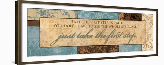 Take the First Step-Piper Ballantyne-Framed Premium Giclee Print