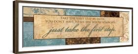 Take the First Step-Piper Ballantyne-Framed Premium Giclee Print