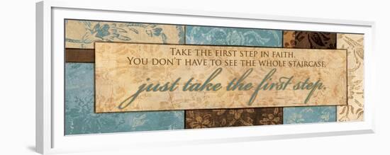 Take the First Step-Piper Ballantyne-Framed Premium Giclee Print