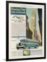 Take the Greyhound Lines to New York-null-Framed Art Print