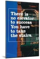 Take The Stairs-null-Mounted Poster