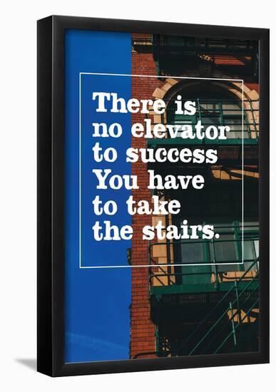 Take The Stairs-null-Framed Poster