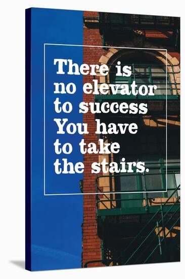 Take The Stairs-null-Stretched Canvas