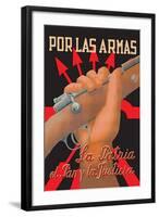 Take up Arms for Country, Food, and Justice-J. Cabanas-Framed Art Print