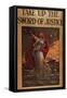 Take Up the Sword of Justice, c.1914-null-Framed Stretched Canvas