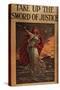 Take Up the Sword of Justice, c.1914-null-Stretched Canvas