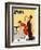 "Take Your Medicine" Saturday Evening Post Cover, September 23, 1950-George Hughes-Framed Giclee Print