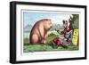 Take Your Medicine Trade Card-null-Framed Giclee Print