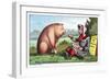 Take Your Medicine Trade Card-null-Framed Giclee Print