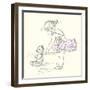 Take Your Partners IV-Steve O'Connell-Framed Art Print