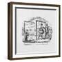 'Taken in Tow - A Scene on a Rope walk', 1829-George Cruikshank-Framed Giclee Print