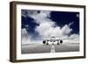 Takeoff Plane in Airport-Policas-Framed Photographic Print