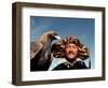 Takhuu Head Eagle Man, Altai Sum, Golden Eagle Festival, Mongolia-Amos Nachoum-Framed Photographic Print