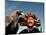 Takhuu Head Eagle Man, Altai Sum, Golden Eagle Festival, Mongolia-Amos Nachoum-Mounted Photographic Print