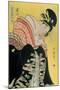 Takigawa from the Tea-House, Ogi-Kitagawa Utamaro-Mounted Giclee Print