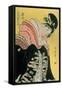 Takigawa from the Tea-House, Ogi-Kitagawa Utamaro-Framed Stretched Canvas
