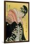 Takigawa from the Tea-House, Ogi-Kitagawa Utamaro-Framed Giclee Print