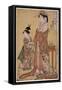 Takigawa of the Ogiya Eight, from the Series Immortals in the Art of Love Par Utamaro, Kitagawa (17-Kitagawa Utamaro-Framed Stretched Canvas