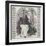 Taking a Plaster Cast of the Statue of Charles the First, at Charing-Cross-null-Framed Giclee Print