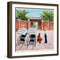 Taking a Rest, 1990-Komi Chen-Framed Giclee Print