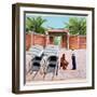 Taking a Rest, 1990-Komi Chen-Framed Giclee Print