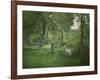 Taking a Walk-George Inness-Framed Giclee Print