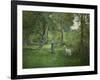 Taking a Walk-George Inness-Framed Giclee Print