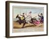 Taking an Airing at Brighton, 1805-null-Framed Giclee Print