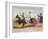 Taking an Airing at Brighton, 1805-null-Framed Giclee Print