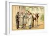 Taking Blood from a Horse-null-Framed Giclee Print