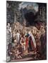 Taking Farewell For the Crusades-Moritz Ludwig von Schwind-Mounted Giclee Print