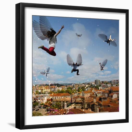 Taking Flight, 2009-Trygve Skogrand-Framed Giclee Print