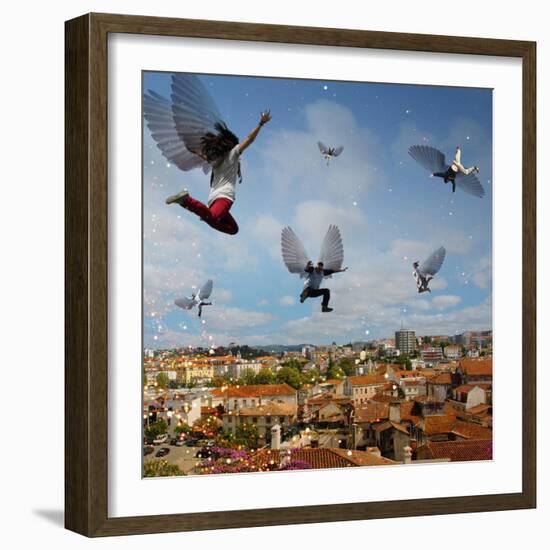 Taking Flight, 2009-Trygve Skogrand-Framed Giclee Print