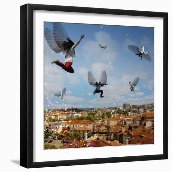 Taking Flight, 2009-Trygve Skogrand-Framed Giclee Print