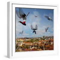 Taking Flight, 2009-Trygve Skogrand-Framed Giclee Print