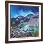 Taking Flight, 2023 (Acrylics on Canvas)-Lisa Graa Jensen-Framed Giclee Print