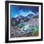 Taking Flight, 2023 (Acrylics on Canvas)-Lisa Graa Jensen-Framed Giclee Print