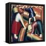 Taking in the Rye, 1911-12-Kasimir Malevich-Framed Stretched Canvas