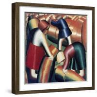 Taking in the Rye, 1911-12-Kasimir Malevich-Framed Giclee Print