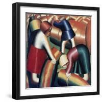 Taking in the Rye, 1911-12-Kasimir Malevich-Framed Giclee Print