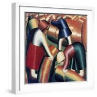 Taking in the Rye, 1911-12-Kasimir Malevich-Framed Giclee Print