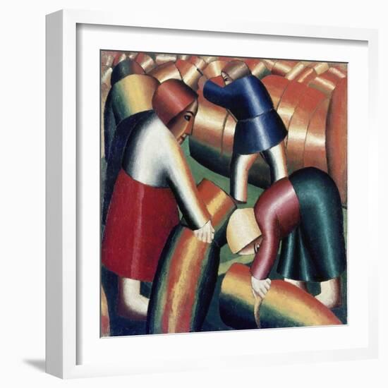 Taking in the Rye, 1911-12-Kasimir Malevich-Framed Giclee Print