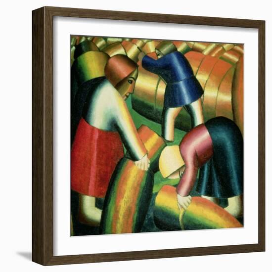 Taking in the Rye, 1912-Kasimir Malevich-Framed Giclee Print