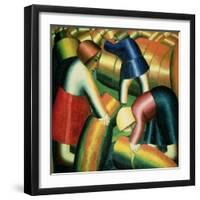 Taking in the Rye, 1912-Kasimir Malevich-Framed Giclee Print