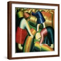 Taking in the Rye, 1912-Kasimir Malevich-Framed Giclee Print