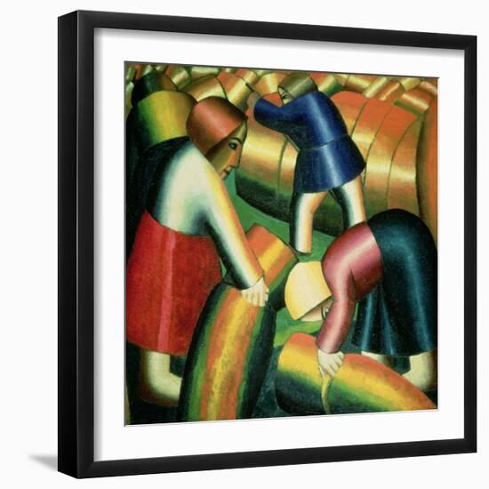 Taking in the Rye, 1912-Kasimir Malevich-Framed Giclee Print