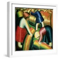 Taking in the Rye, 1912-Kasimir Malevich-Framed Giclee Print