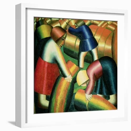 Taking in the Rye, 1912-Kasimir Malevich-Framed Giclee Print